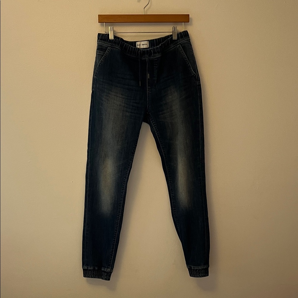 Dark Blue Women's Jogger Jeans